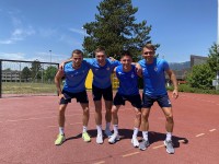 «Динамо» у Швейцарії. Збірники та легіонери разом з усіма, міні-турнір з баскетболу