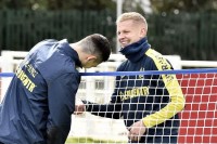 Тренування від Ротаня. Збірна зіграла у тенісбол у Лондоні