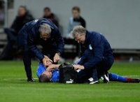 Захиснику збірної Італії зломали ніс на першій хвилині матчу