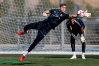 «Возвращение к работе». Андрей Лунин показал, как проходил медосмотр в «Реале»