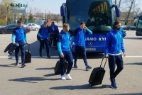 «Динамо» прибуло на стадіон «Ніка»