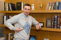 Кличко підтримав «Динамо» перед вирішальним матчем плей-офф Ліги чемпіонів