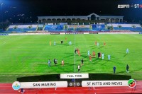 Збірна Сан-Марино вперше за 13 матчів зуміла не програти