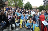 Гравці «Динамо» зустрілись з українськими біженцями перед матчем із «Базелем»