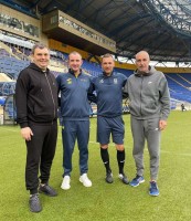 Тренировку сборной Украины посетили Ярославский, Красников и Кучер