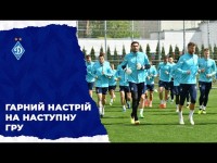 «Динамо» провело тренування на полі перед грою з «Дніпром-1»
