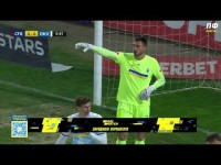 Крутий сейв Бущана в матчі КЛУЖ - ДИНАМО!