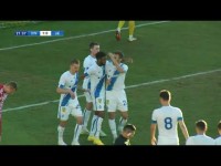 ГОЛ! Кахім Перріс (22 хв). Динамо - Лієпая - 1:0