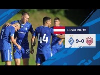 КМ. ДИНАМО Київ - ТРИГЛАВ Крань 9:0 Найкращі моменти