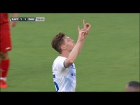 Гол за ВІННИЦЮ / Циганков емоційно святкує, коли зрівнює рахунок / Антверпен 1:1 Динамо