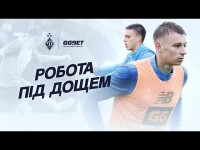Працюємо в будь-яку погоду! Кияни повертаються до тренувань після двох спарингів