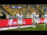 Динамо - Рух - 1:0. Видео гола Караваева (59`)